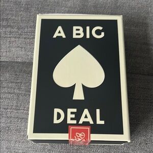 A Big Deal- Novelty playing cards